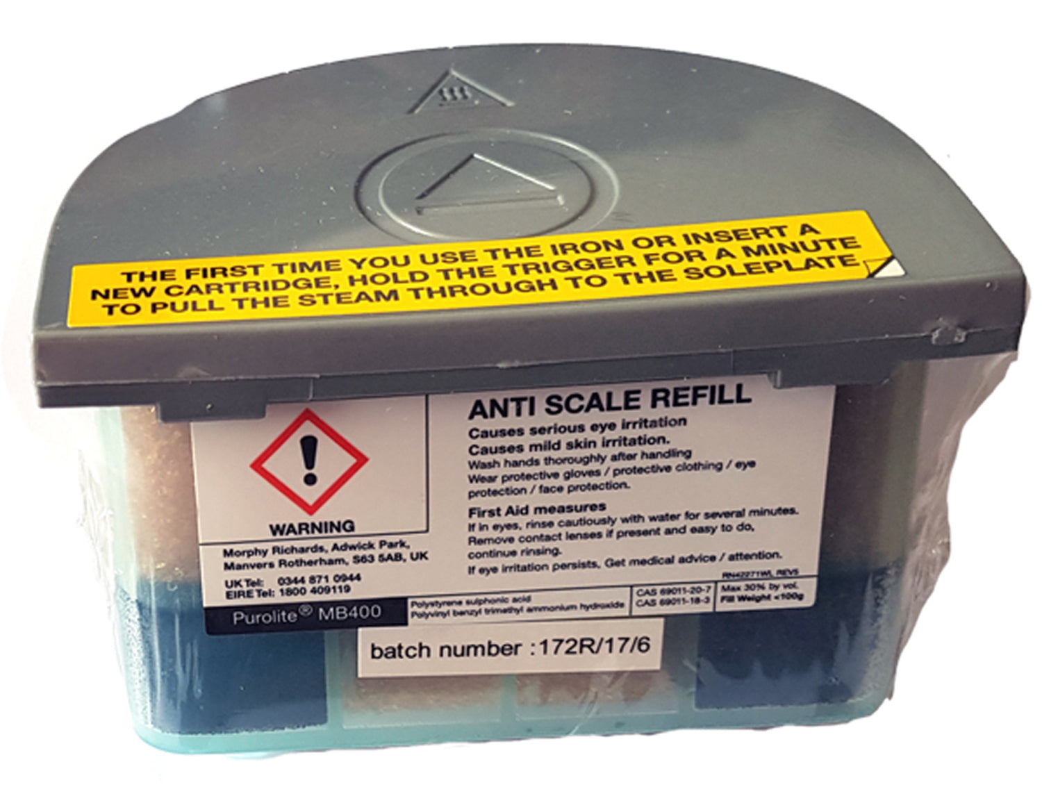 Anti Scale Filter Cartridge Compatible with Morphy Richards Power Steam Intellitemp Iron (Pack of 1)