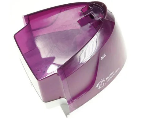Purple Steam Generator Iron Water Tank on a white background