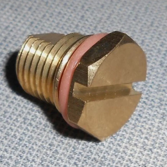 Boiler Nut & Rubber Ring Assembly 01091 compatible with Morphy Richards Irons on a grey background.