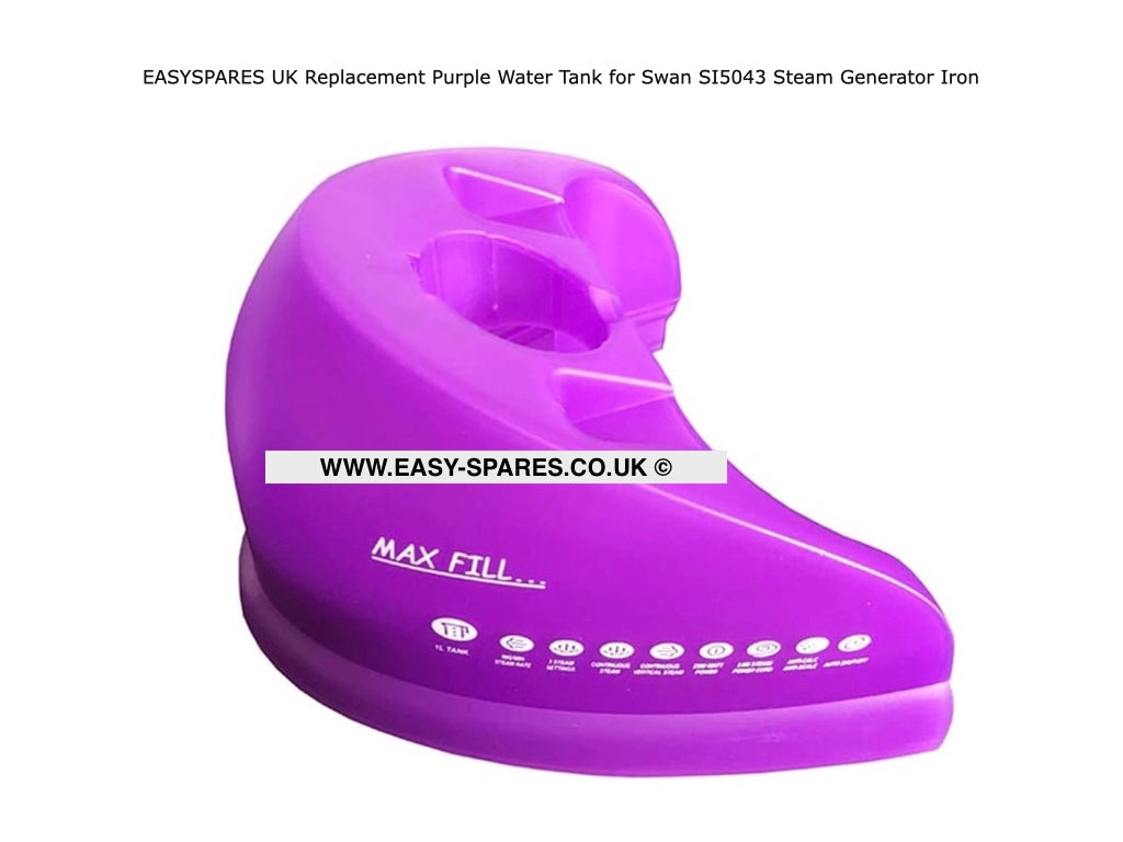 Replacement Purple Water Tank for Swan SI5043 Steam Generator Iron - Genuine